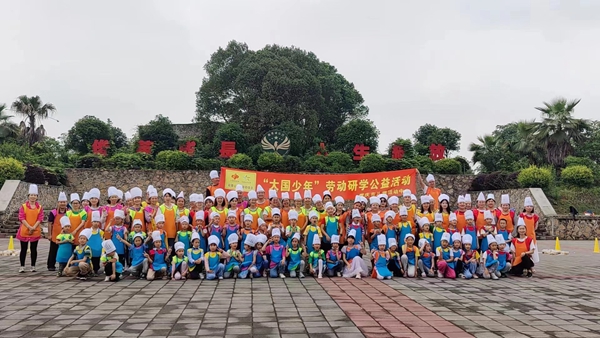 重庆市儿童活动中半岛体育心开展“大国少年”劳动研学活动(图3)